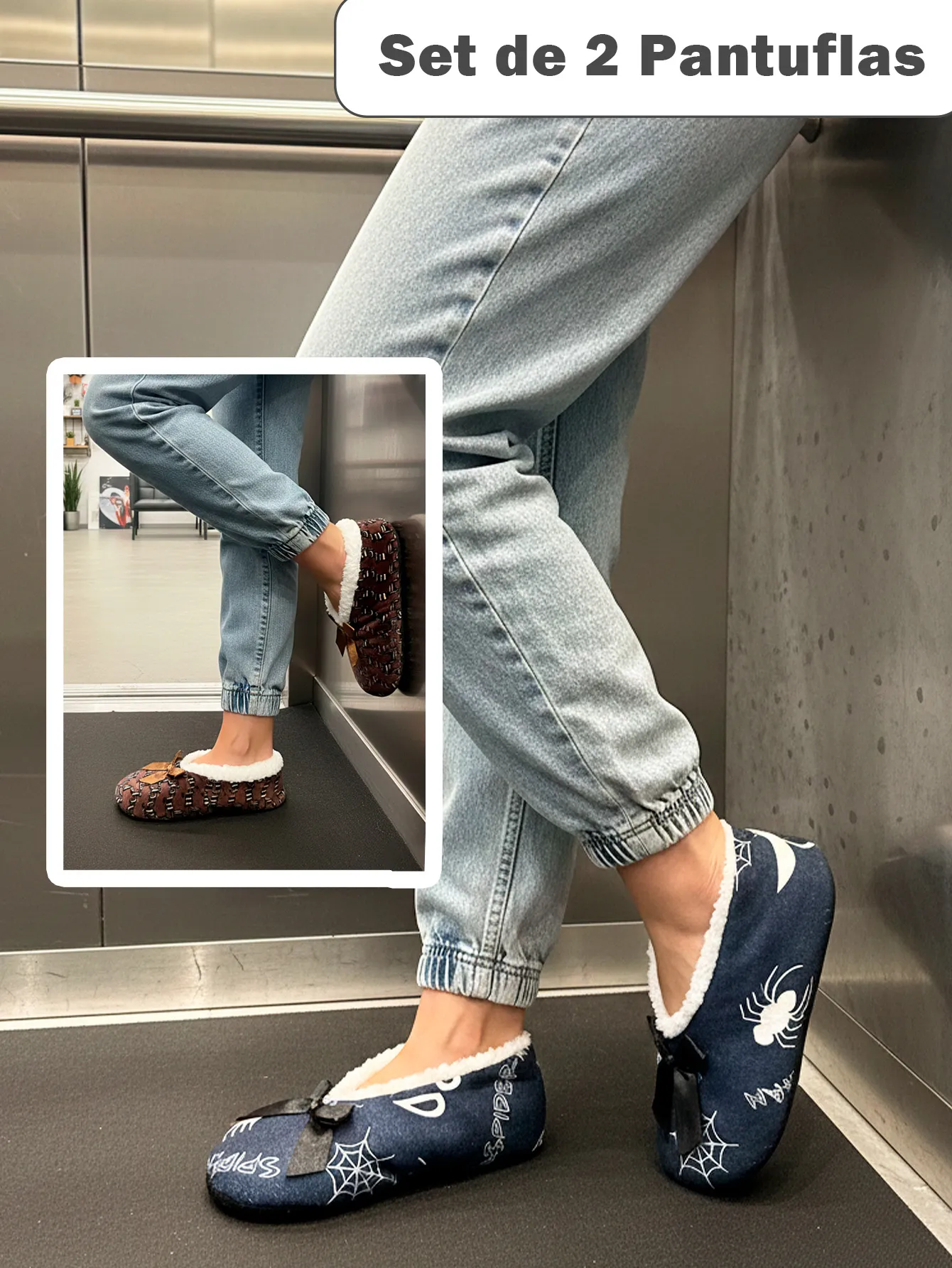 PANTUFLA-01 2 pzas 6384